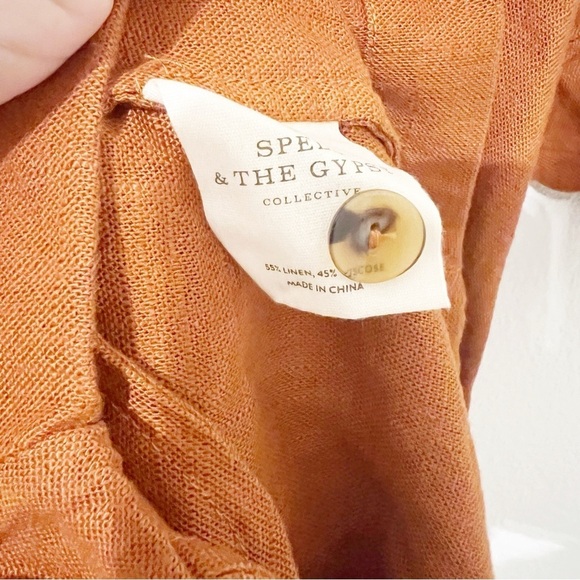 SPELL Rani Romper in Copper Tie Revolve Size XS - Picture 7 of 10